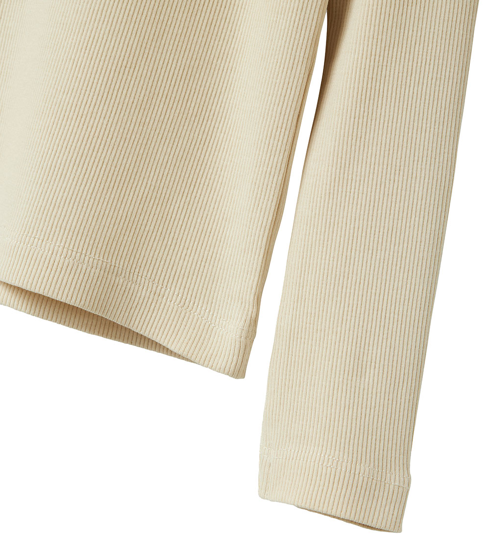 Name It Bluse - Noos - Rib - NkfNakal - Summer Sand