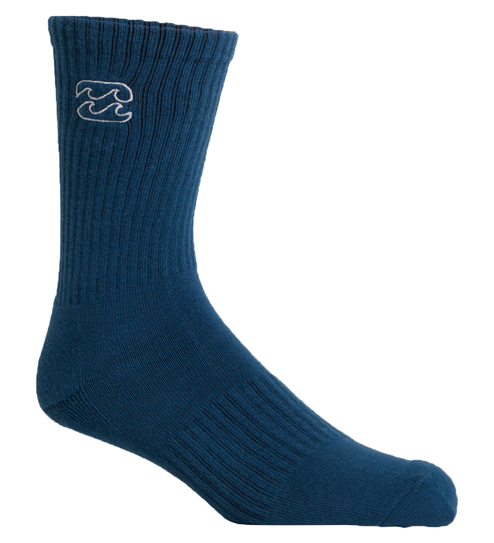 Billabong Strømper - Wave Wash - 3-pak - Brun/Petroleum/Lyseblå