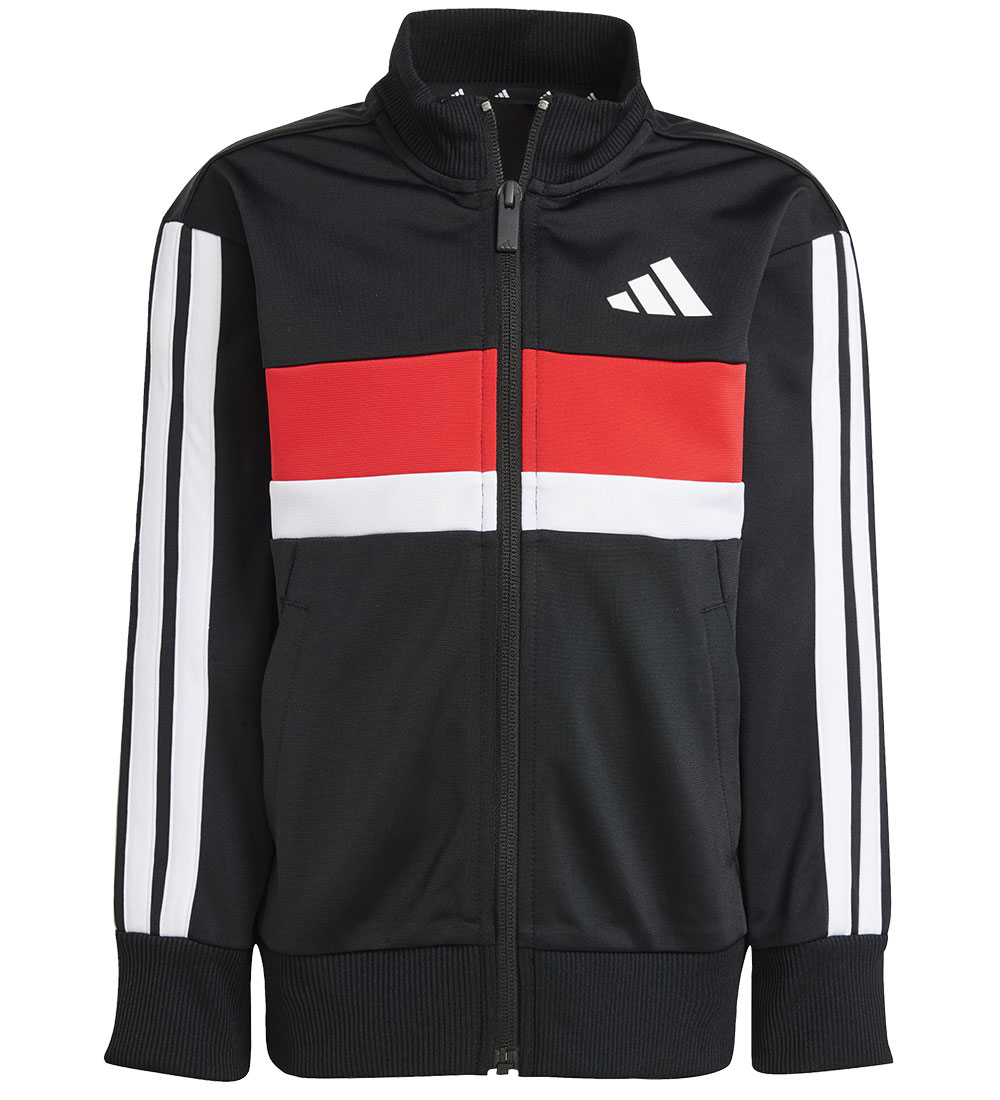 adidas Performance Træningssæt - LK 3S - Black/White/Purrub
