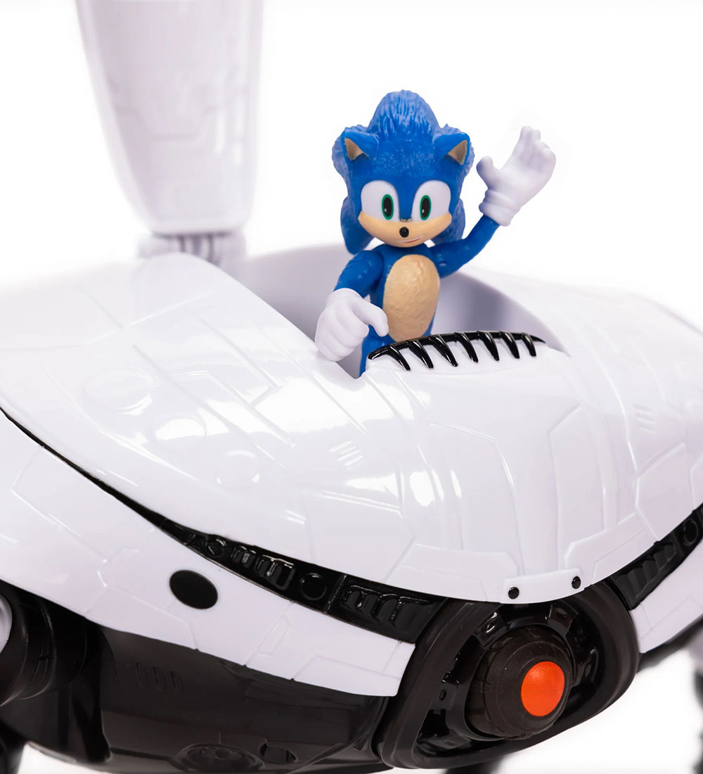 Sonic Legesæt m. Figur - Crab Mech Battle Playset
