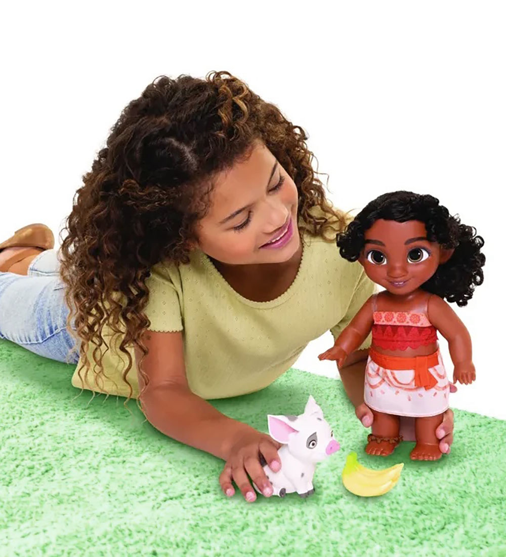 Disney Princess Vaiana 2 Dukke m. Tilbehør - Simea & Pua