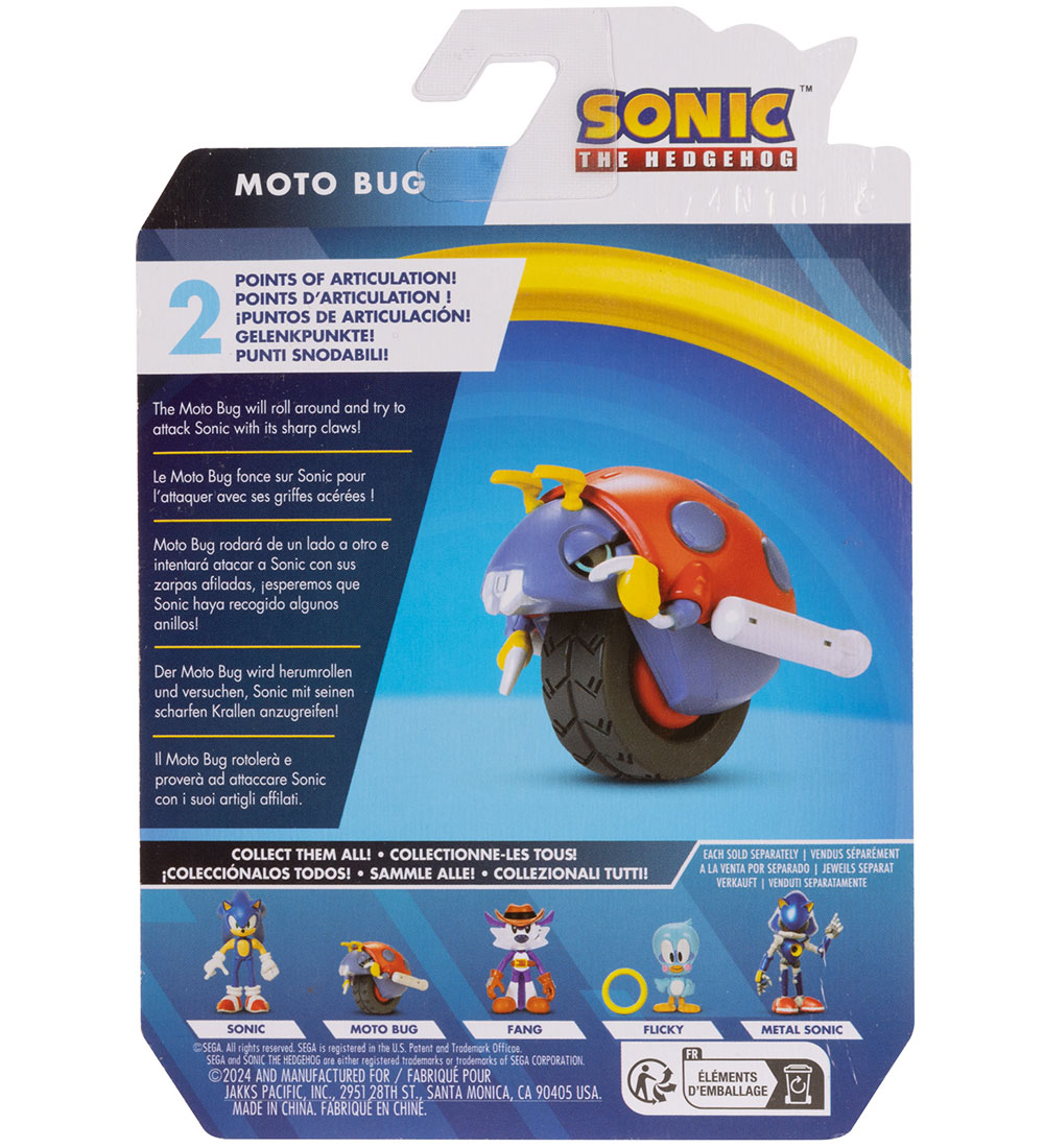 Sonic Figur - Moto Bug