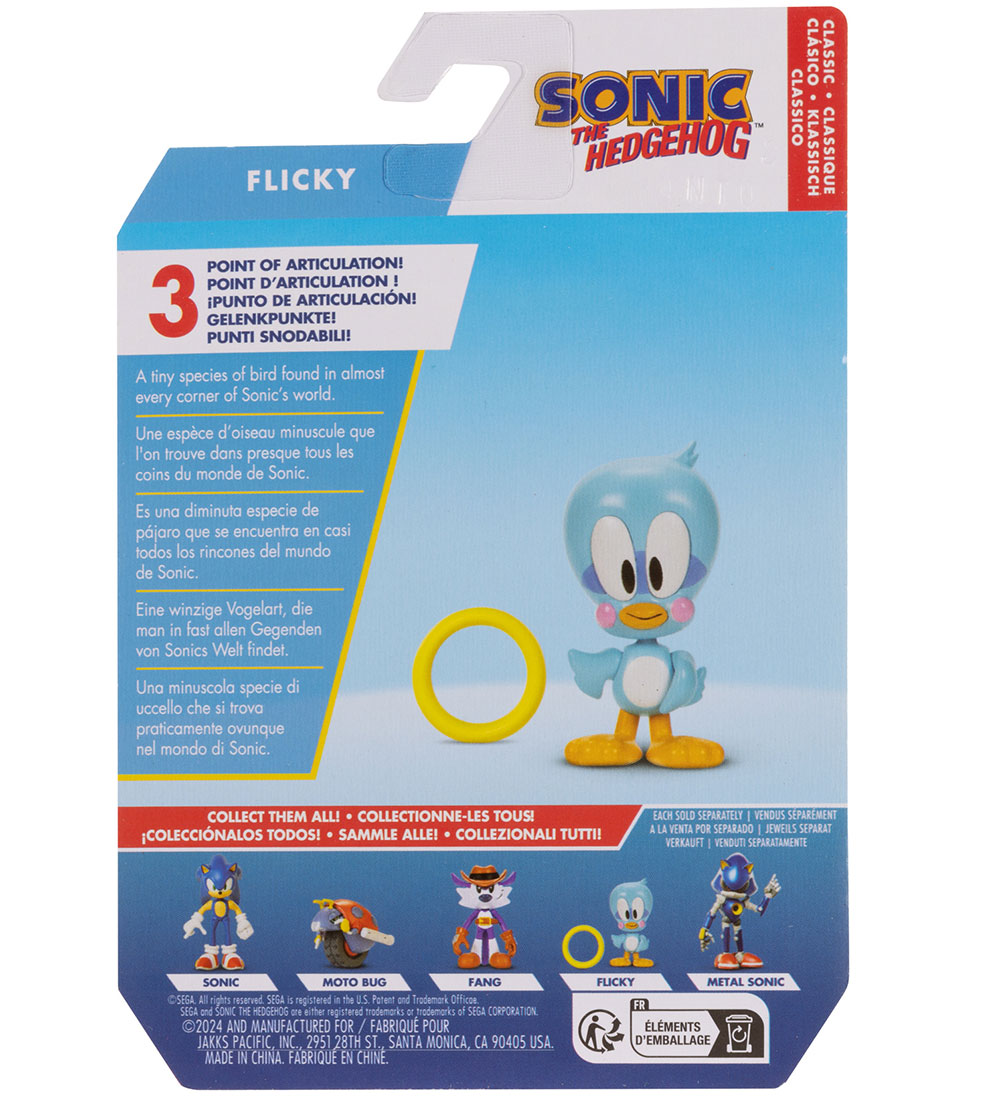 Sonic Figur - Flicky