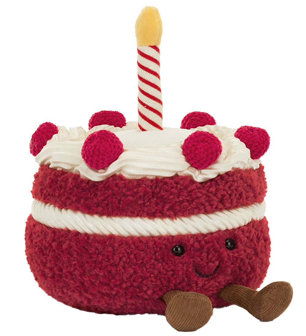 Jellycat Bamse - 13x12 cm - Amuseables Cheri Cake