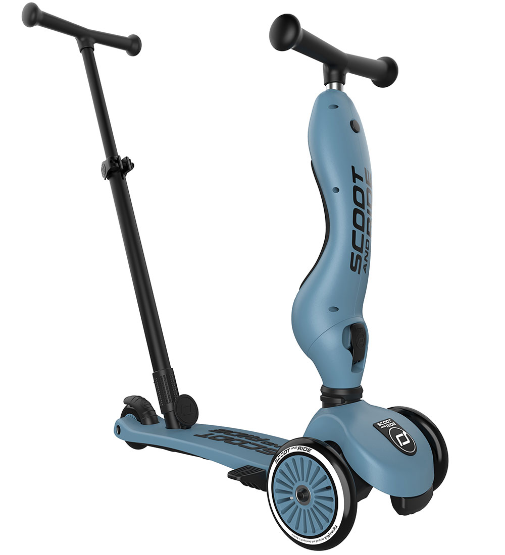 Scoot and Ride Highwaykick 1 Push&Go - Steel