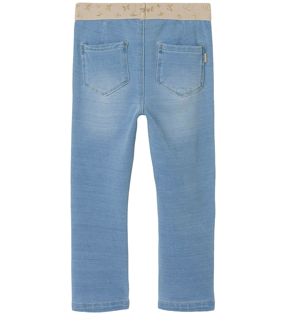 Name It Jeans - NmfSalli - Light Blue Denim/Butterfly