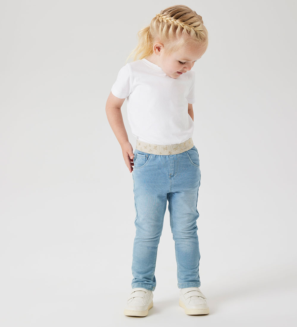 Name It Jeans - NmfSalli - Light Blue Denim/Butterfly