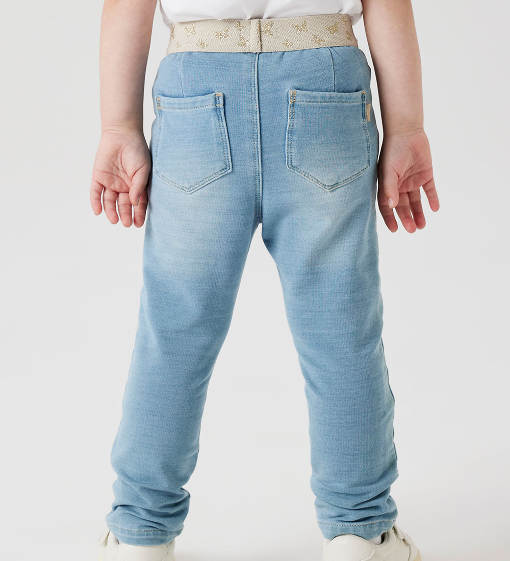 Name It Jeans - NmfSalli - Light Blue Denim/Butterfly