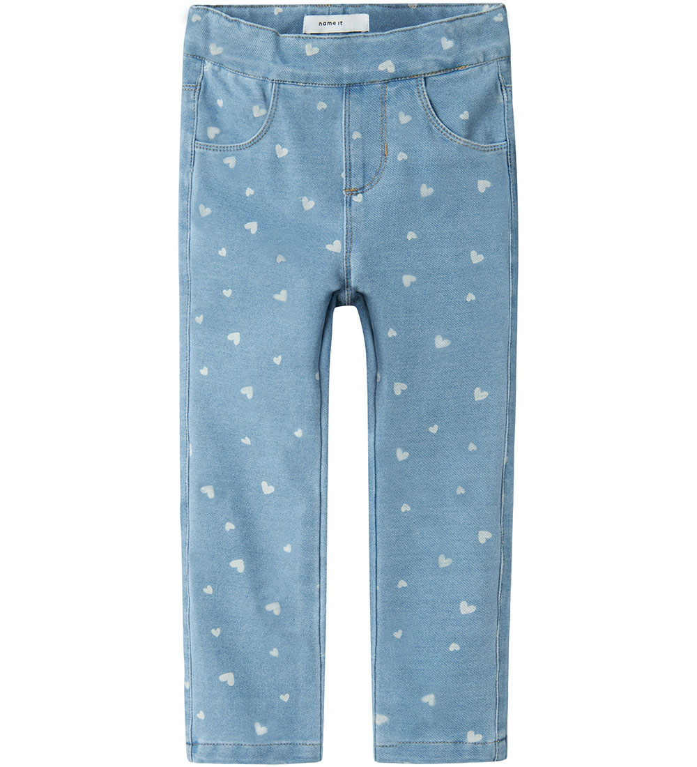 Name It Jeans  - NmfSalli - Light Blue Denim/HEART