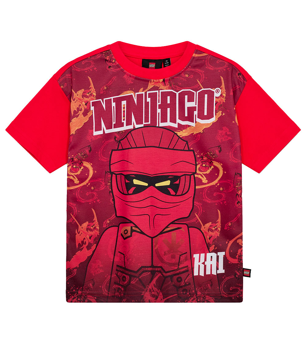 LEGO® Ninjago T-Shirt - LWTaffy - Rød m. Kai