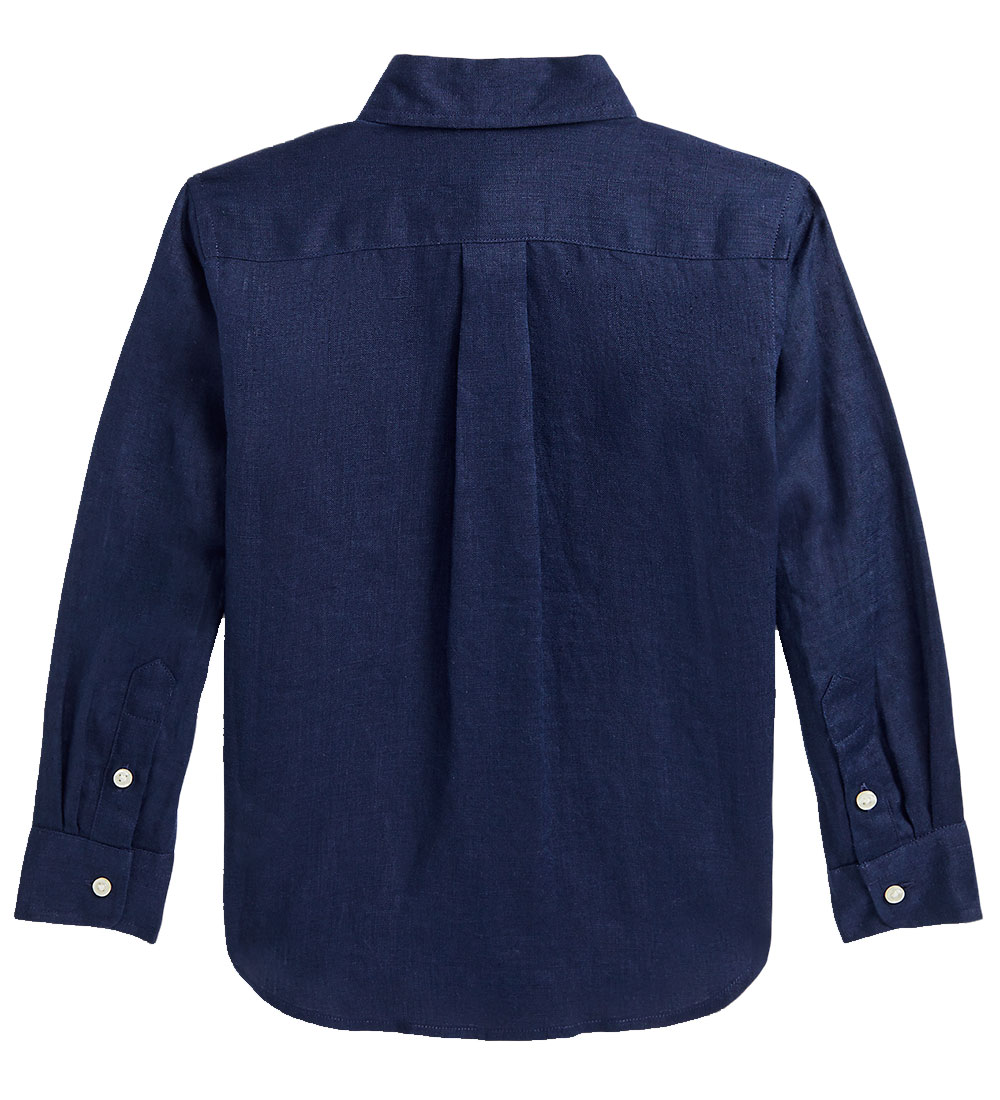 Polo Ralph Lauren Skjorte - Hør - Navy