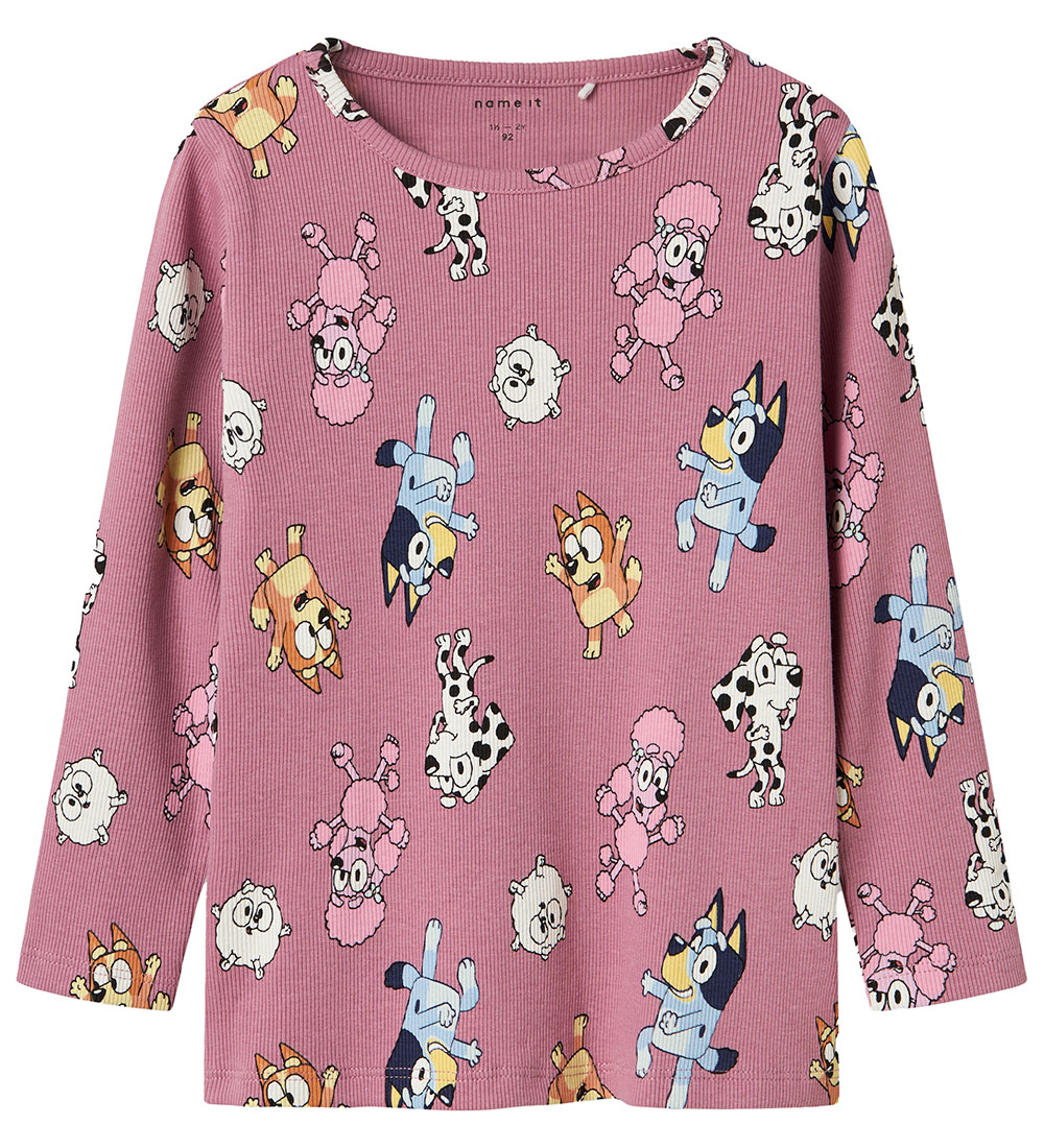 Name It Bluse - NmfNina - Bluey - Mauve Orchid