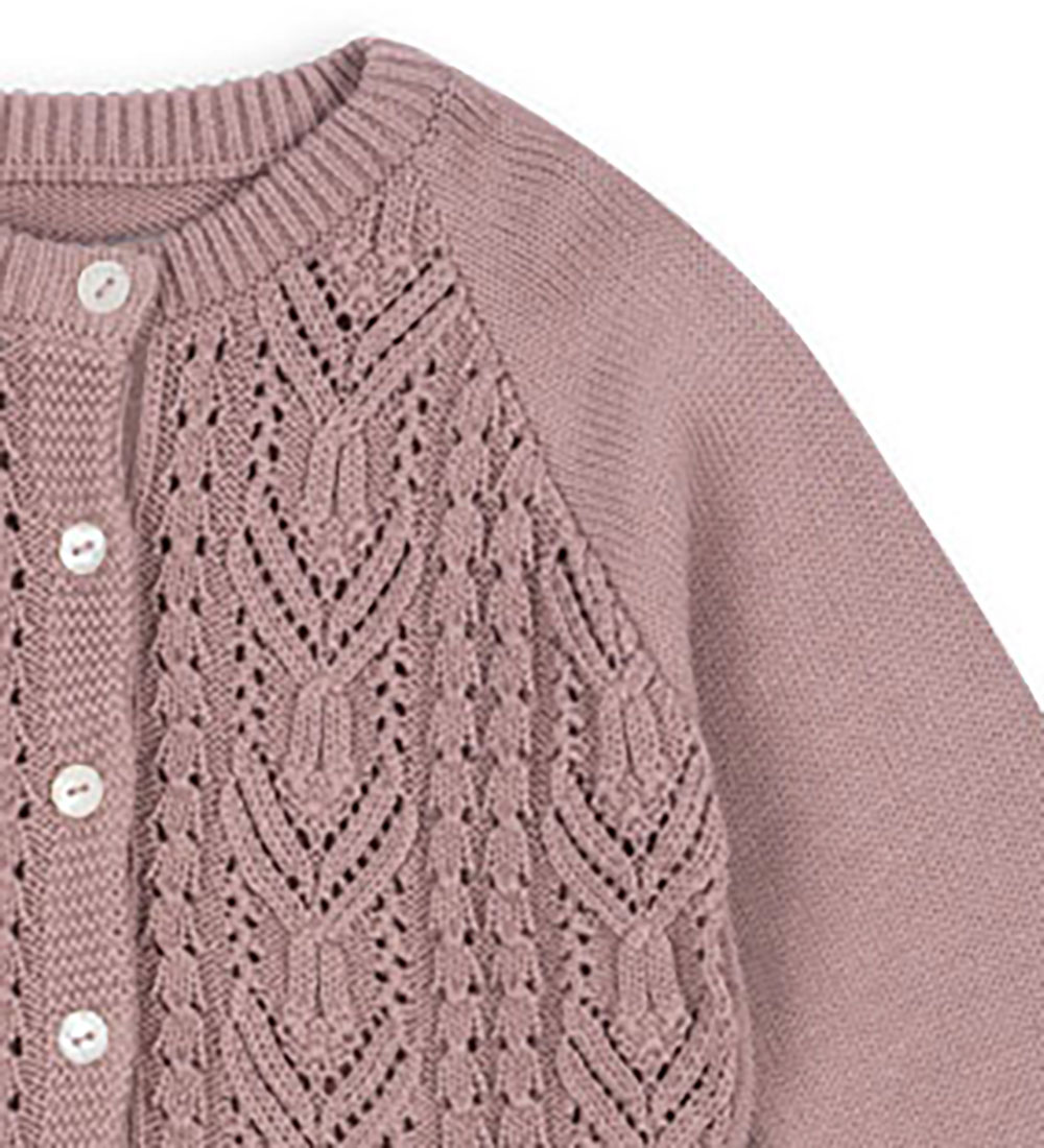 Konges Sløjd Cardigan - Strik - Cabby Frill - Deauville Mauve