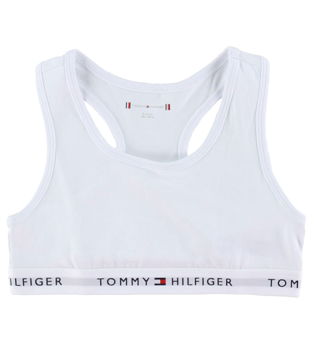 Tommy Hilfiger Toppe - 2-pak - Hvid/Gråmeleret