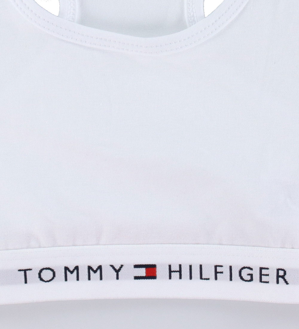 Tommy Hilfiger Toppe - 2-pak - Hvid/Gråmeleret
