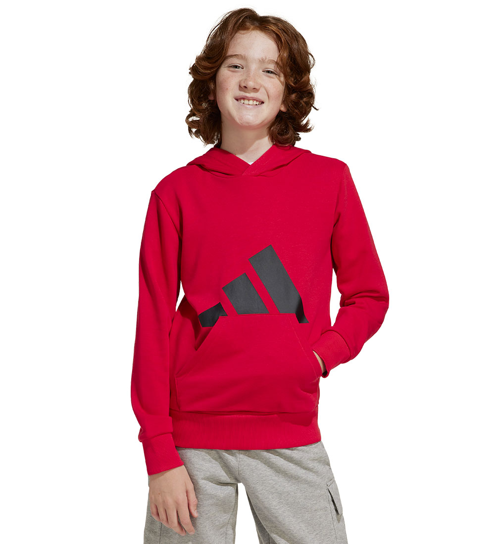 adidas Performance Hættetrøje - J BL FT HD 280 - Purrub/Black