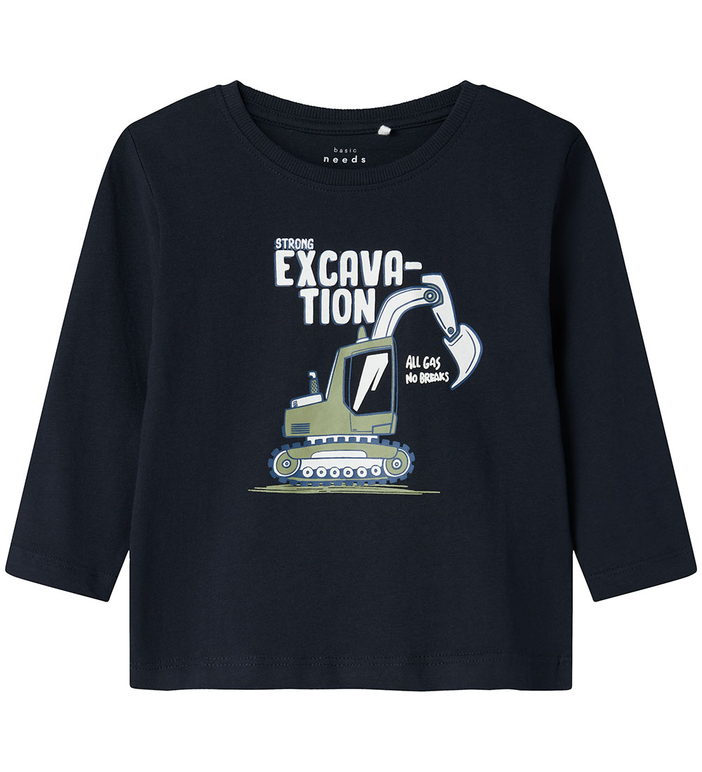 Name It Bluse - NmmVagno - Dark Sapphire/Excavation