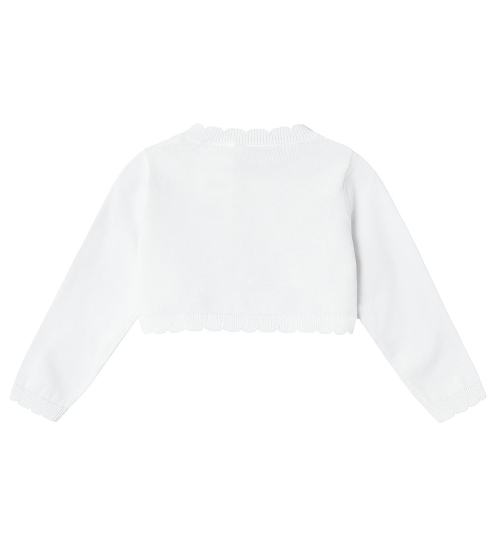 Name It Cardigan - Bolero - Strik - NmfTilli - Bright White m. H