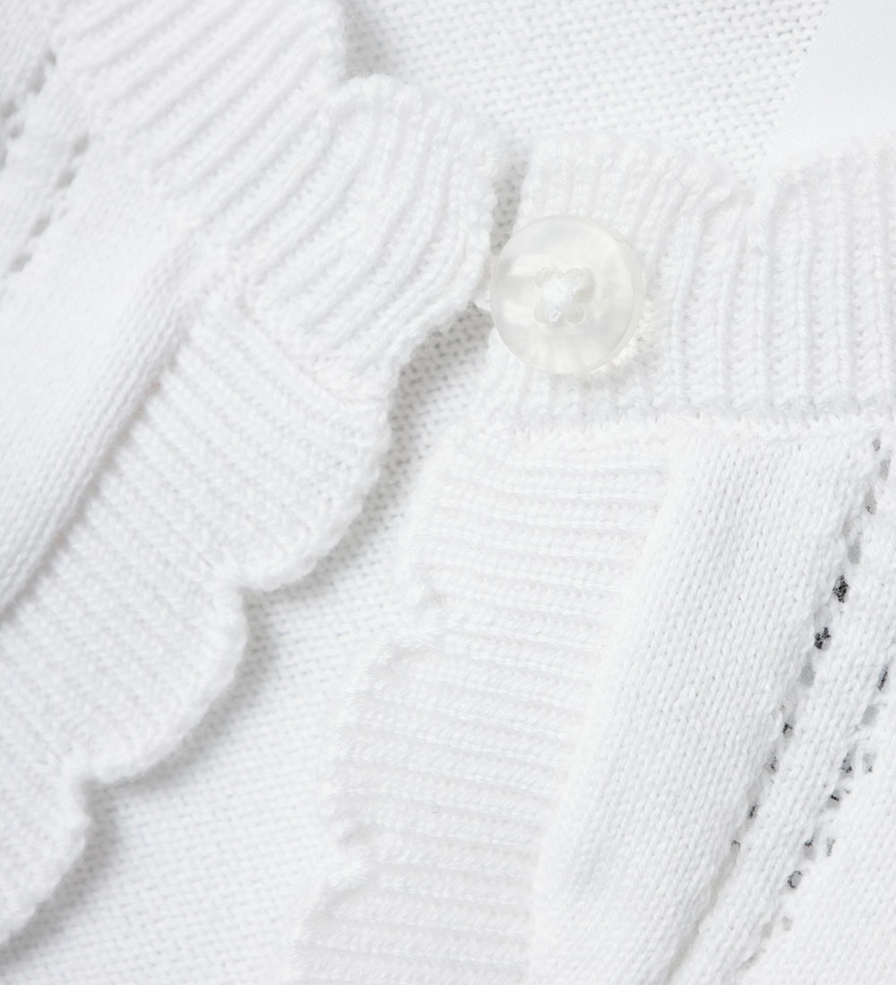 Name It Cardigan - Bolero - Strik - NmfTilli - Bright White m. H