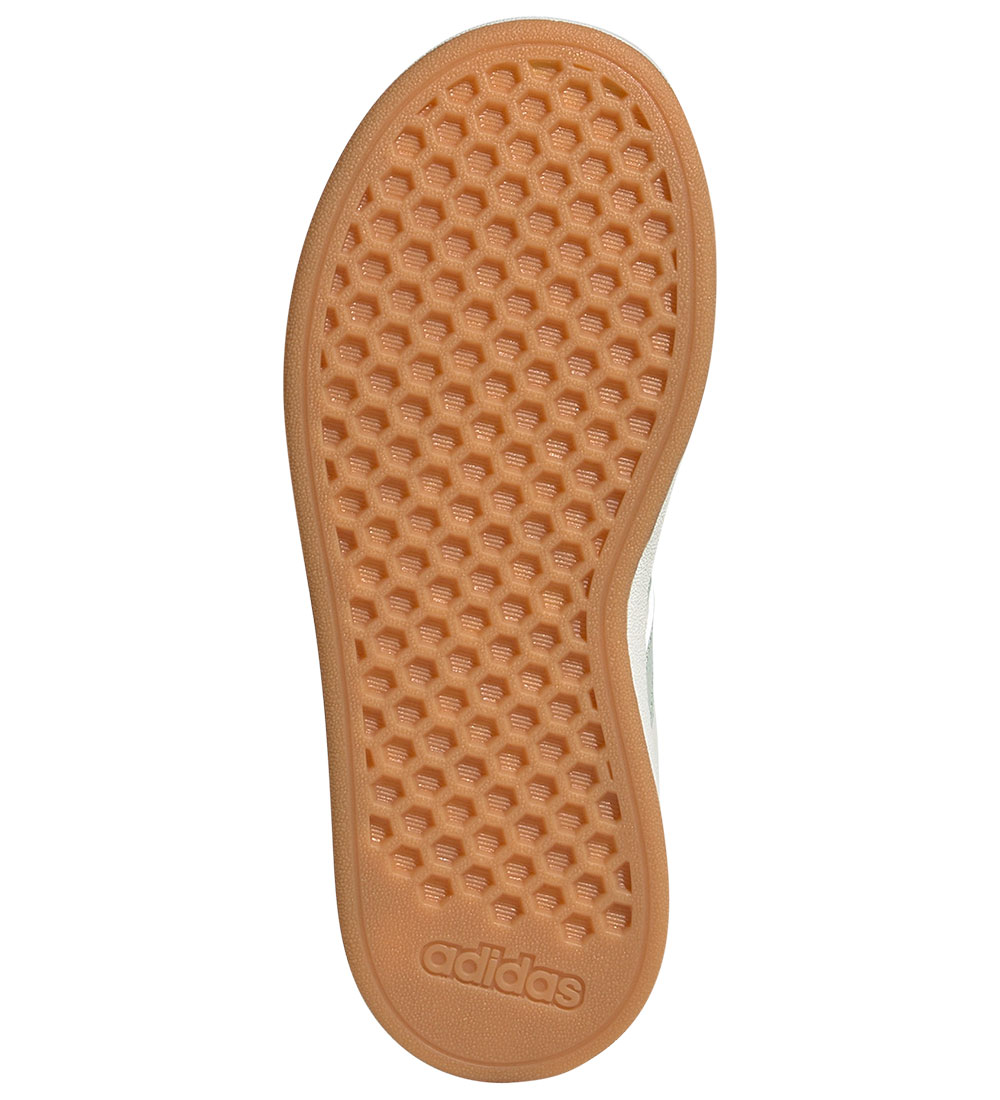 adidas Performance Sko - Dino Grand Court EL C - Owhite/Lingrn/S