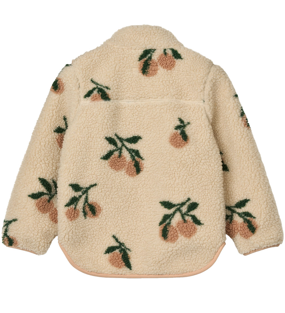 Liewood Fleecejakke - Nolan - Peach/Sea Shell