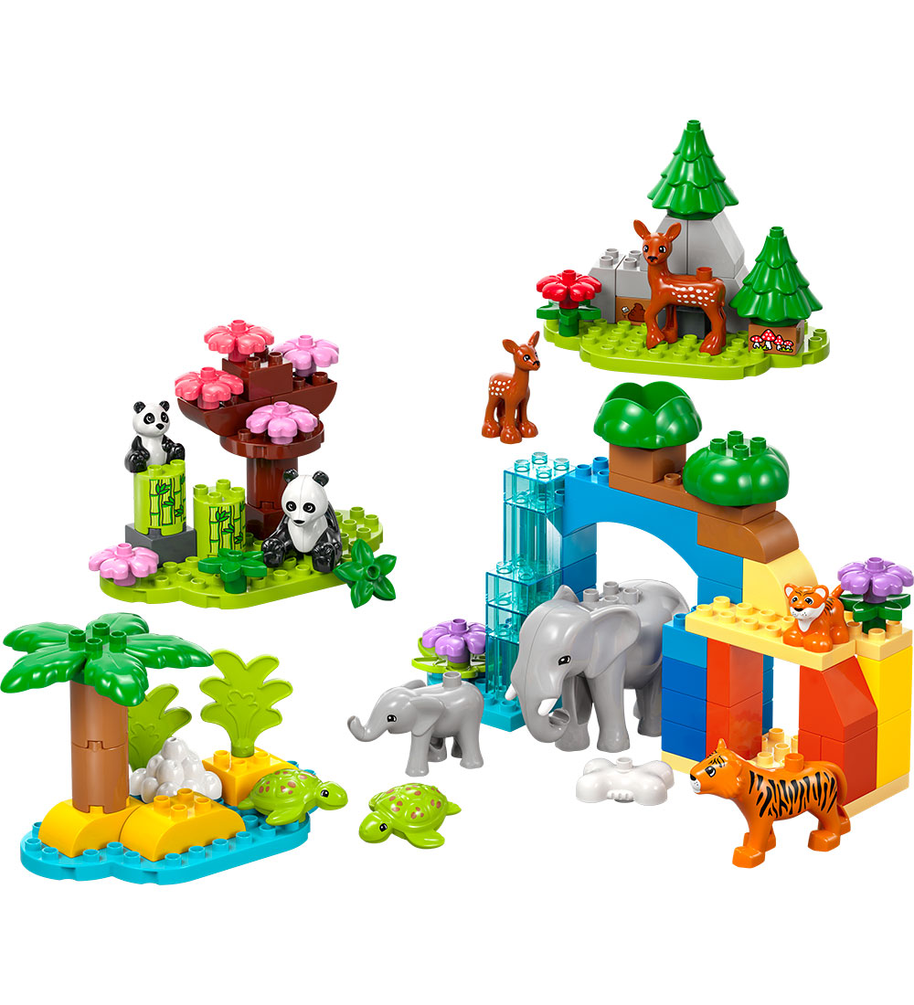 LEGO® DUPLO - Vilde Dyrefamilier 10446 - 3-i-1 - 92 Dele