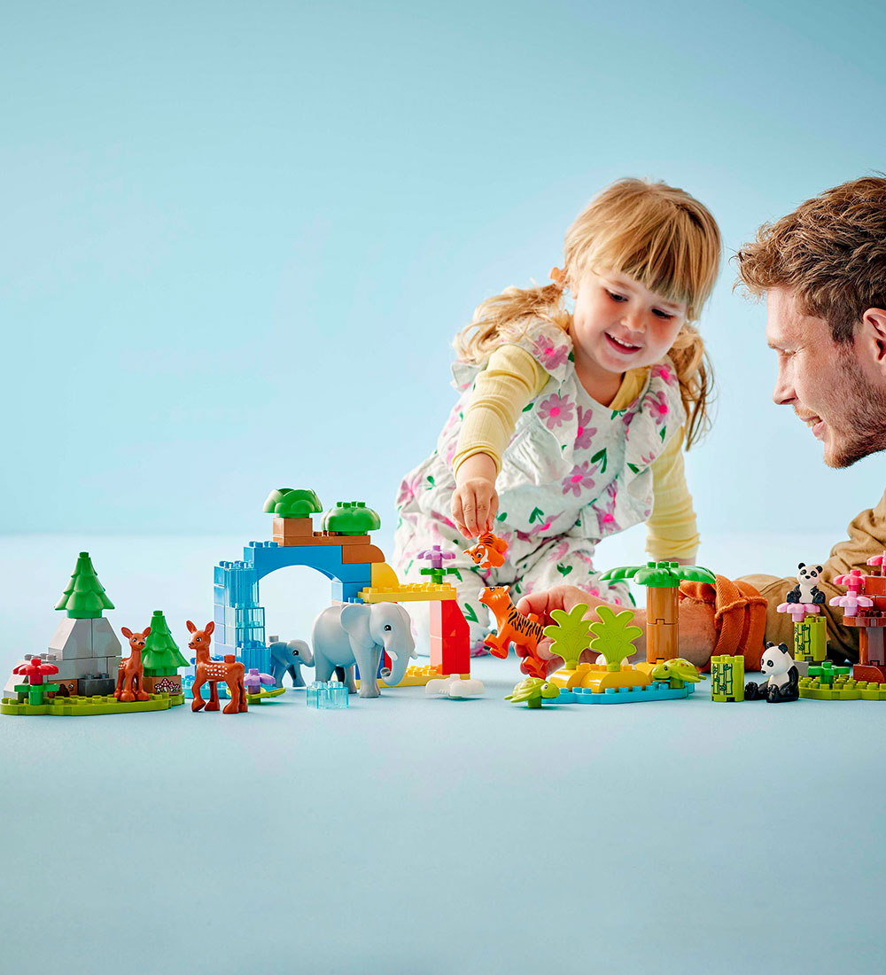 LEGO® DUPLO - Vilde Dyrefamilier 10446 - 3-i-1 - 92 Dele