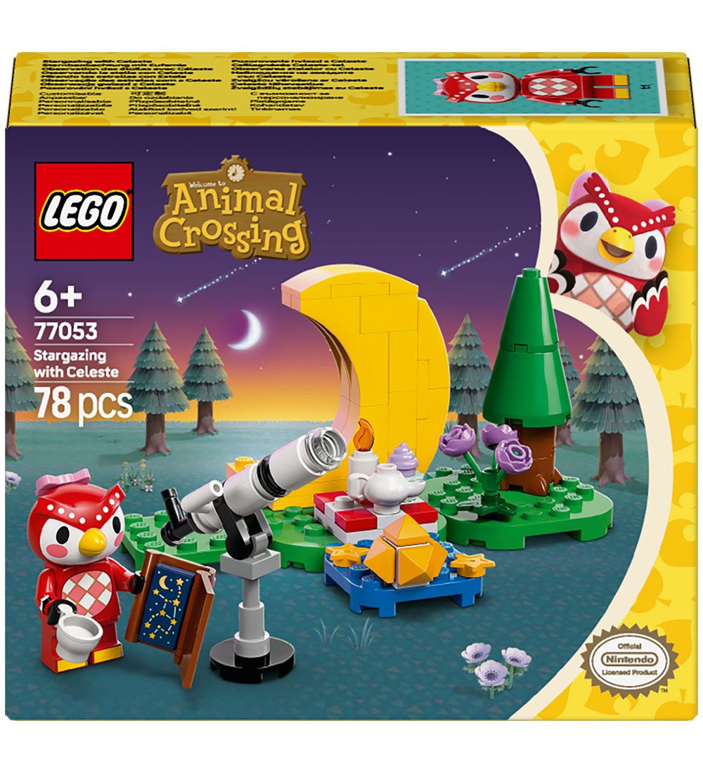 LEGO® Animal Crossing - Stjernekiggeri med Celeste 77053 - 78 De