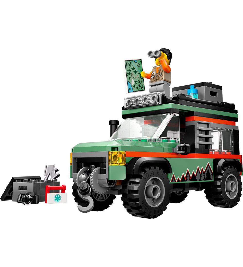 LEGO® City - Firhjulstrukket Bjerg-Offroader 60447 - 221 Dele