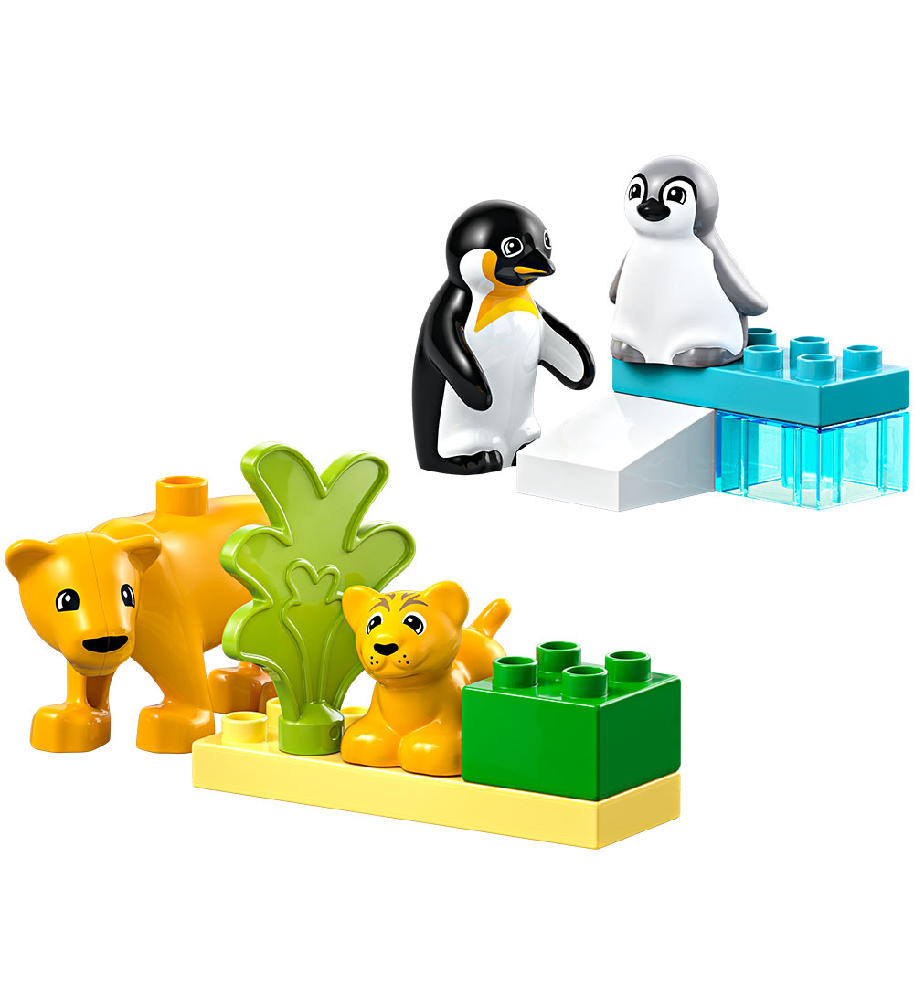 LEGO® DUPLO - Vilde Dyrefamilier: Pingviner og Løver 10442 - 10
