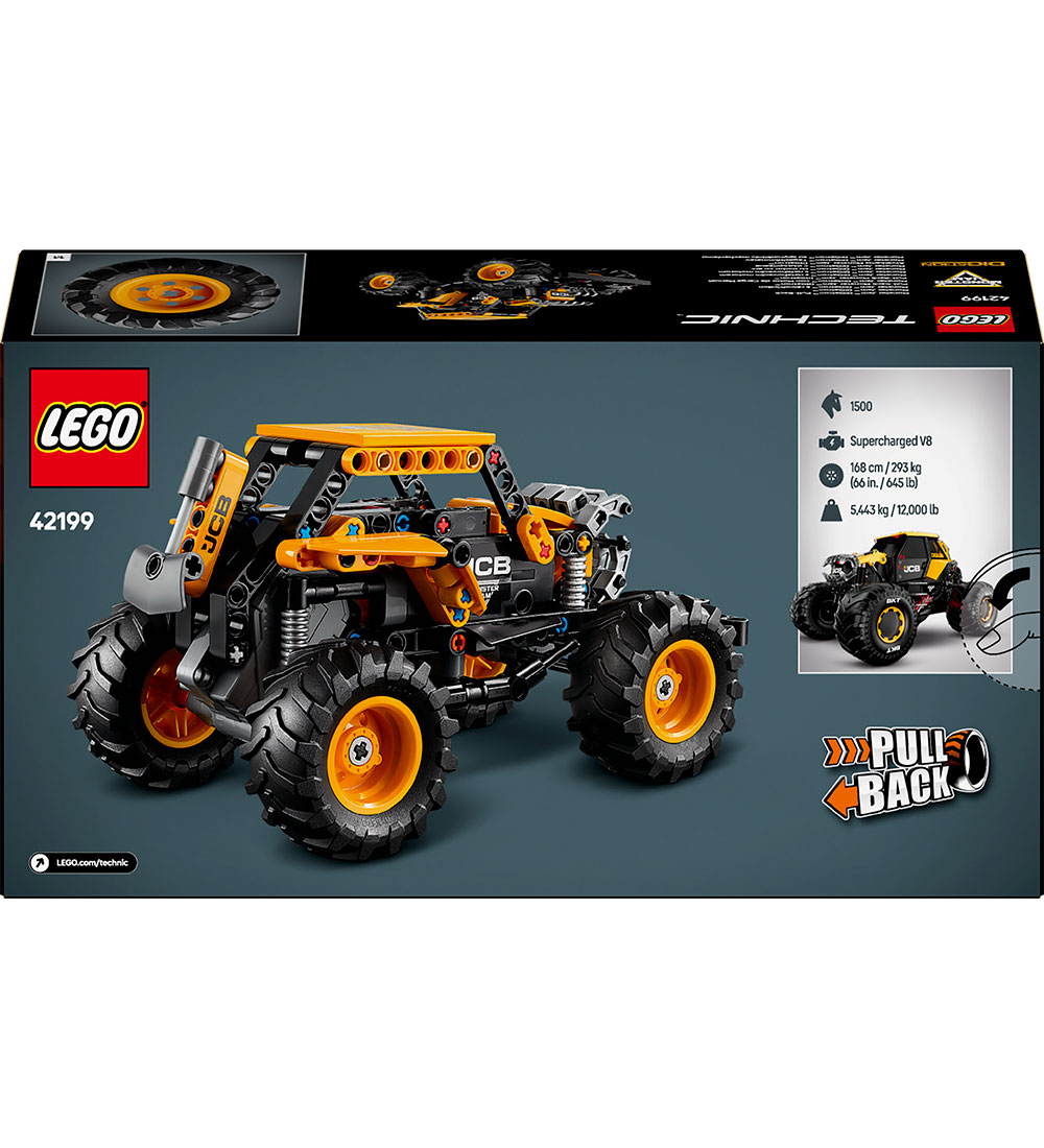 LEGO® Technic - Monster Jam DIGatron pull-back 42199 - 218 Dele