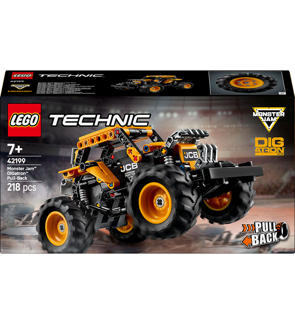 LEGO® Technic - Monster Jam DIGatron pull-back 42199 - 218 Dele