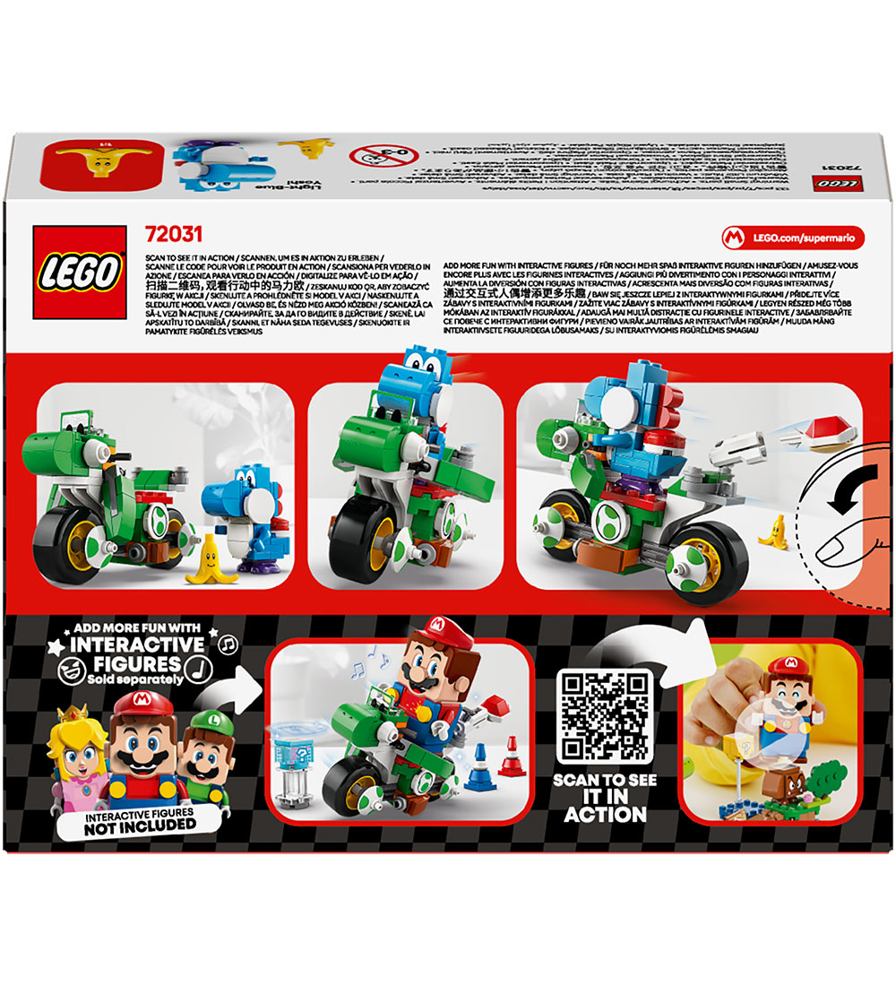 LEGO® Super Mario - Mario Kart - Yoshi Bike 72031 - 133 Dele