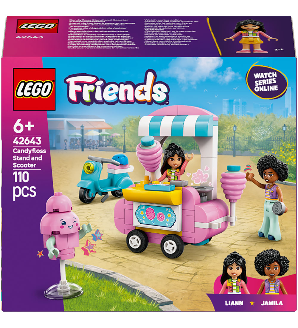 LEGO® Friends - Candyfloss-bod og Scooter 42643 - 110 Dele