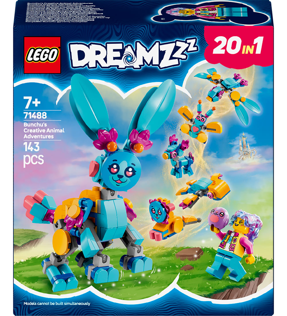 LEGO® DREAMZzz - Bunchus Kreative Dyreeventyr 71488 - 143 Dele