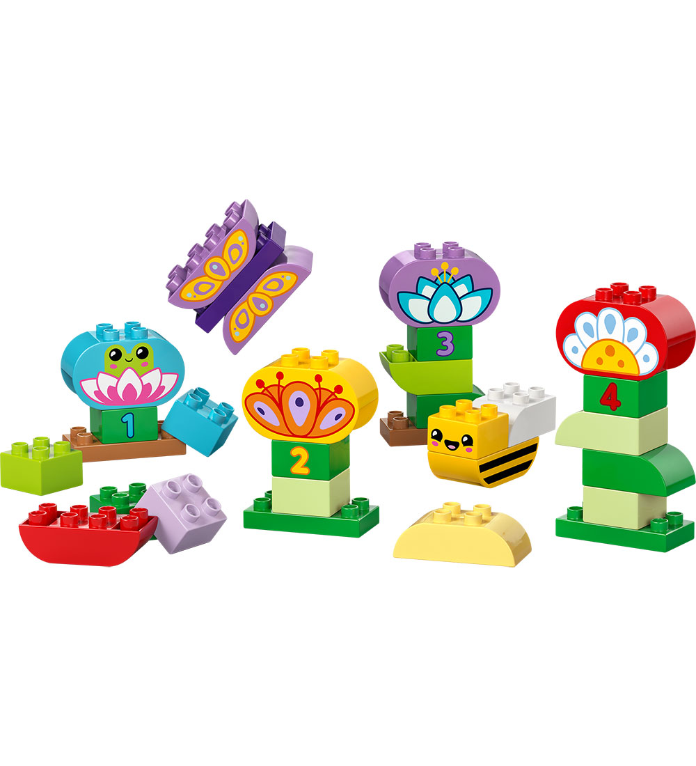 LEGO® DUPLO® - Kreativ Have Og Blomster 10444 - 45 Dele