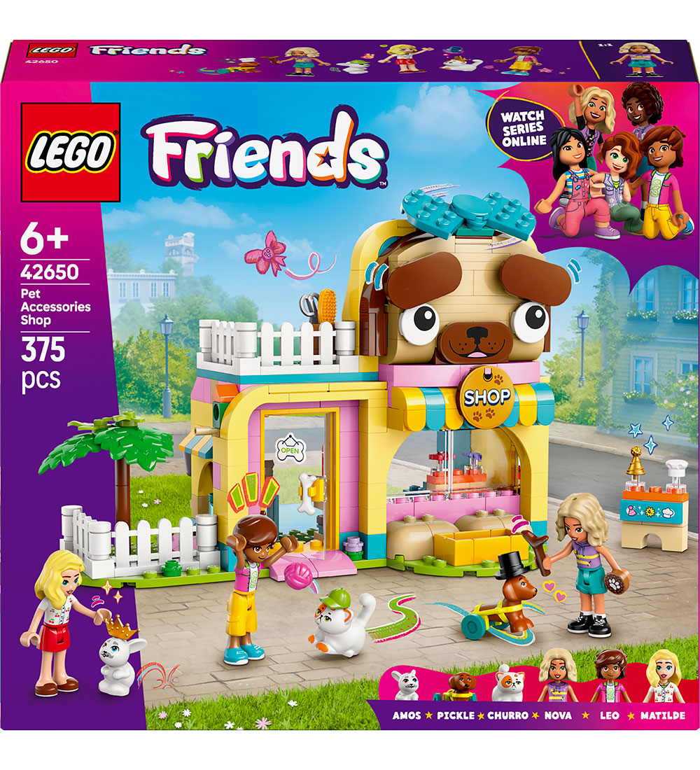LEGO® Friends - Kæledyrsbutik 42650 - 375 Dele