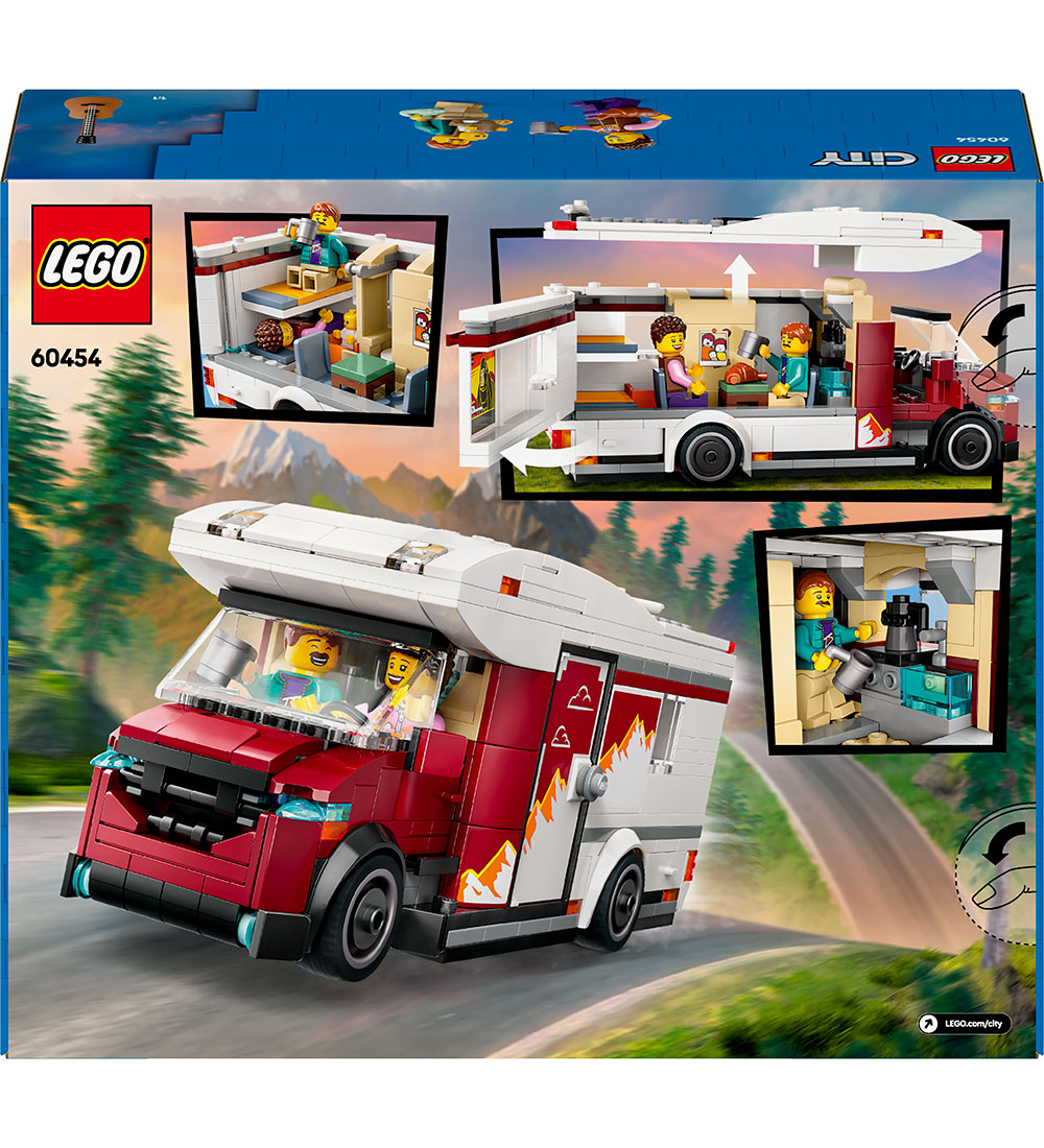 LEGO® City - Ferie-Eventyr i Autocamper 60454 - 385 Dele