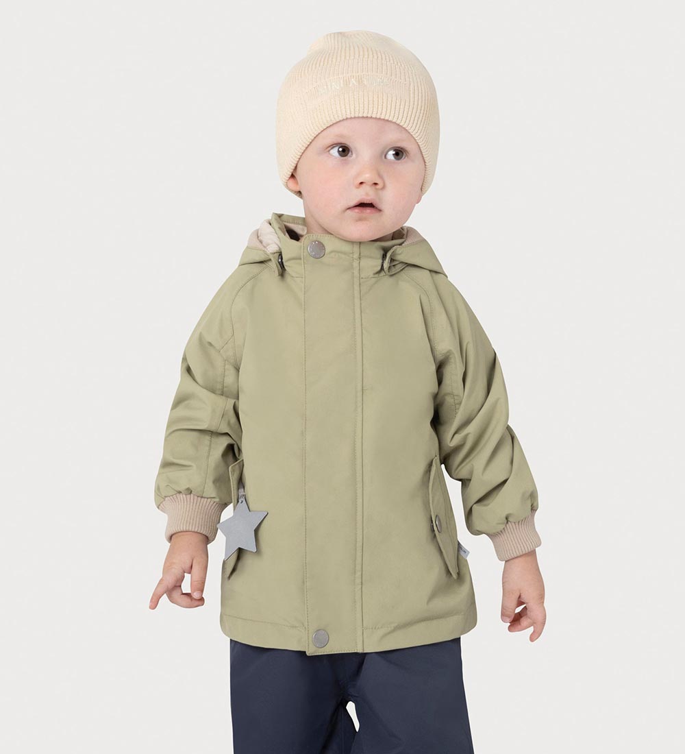 Mini A Ture Sommerjakke - MatWally Fleece - Elm Green