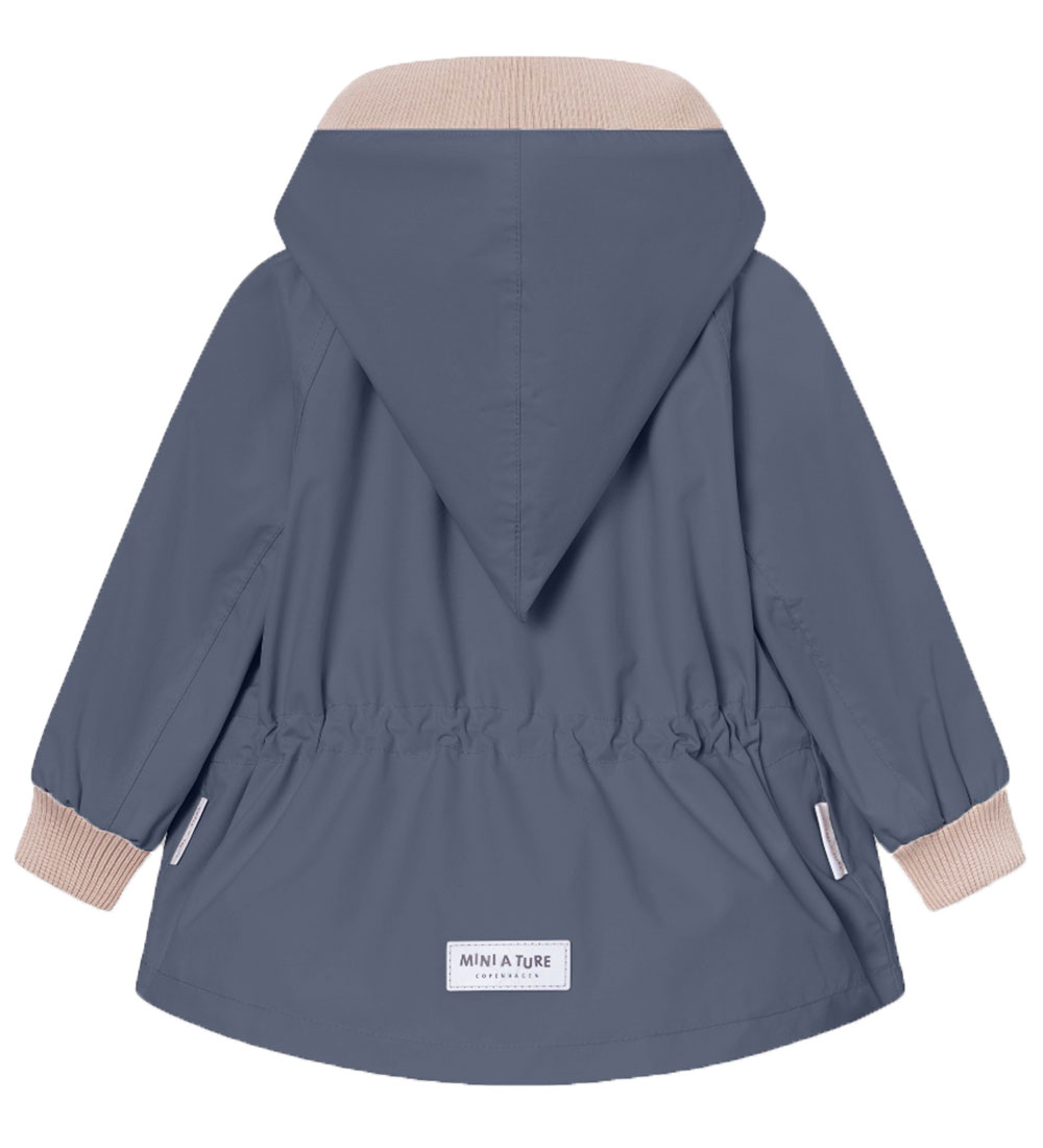 Mini A Ture Sommerjakke - MatWai - Ombre Blue