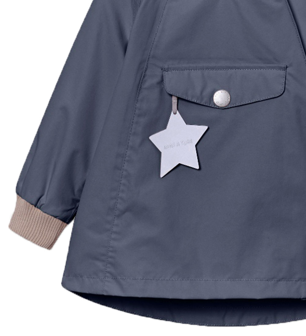 Mini A Ture Sommerjakke - MatWai - Ombre Blue