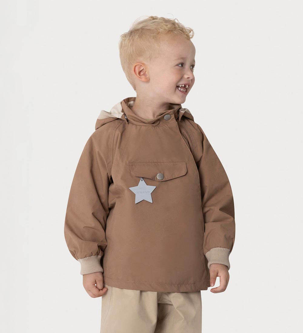Mini A Ture Sommerjakke - MatWai - Beaver Brown