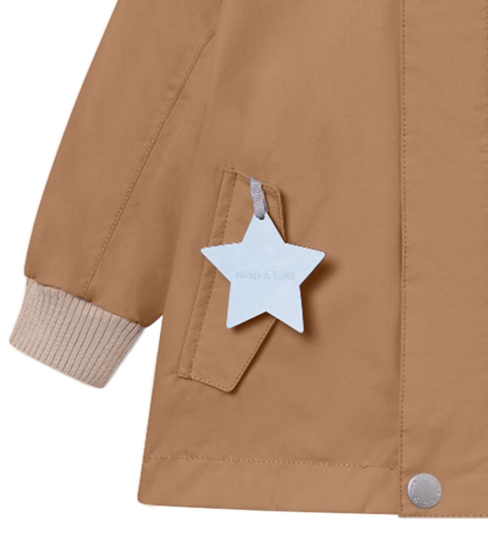 Mini A Ture Sommerjakke - MatWally Fleece - Beaver Brown