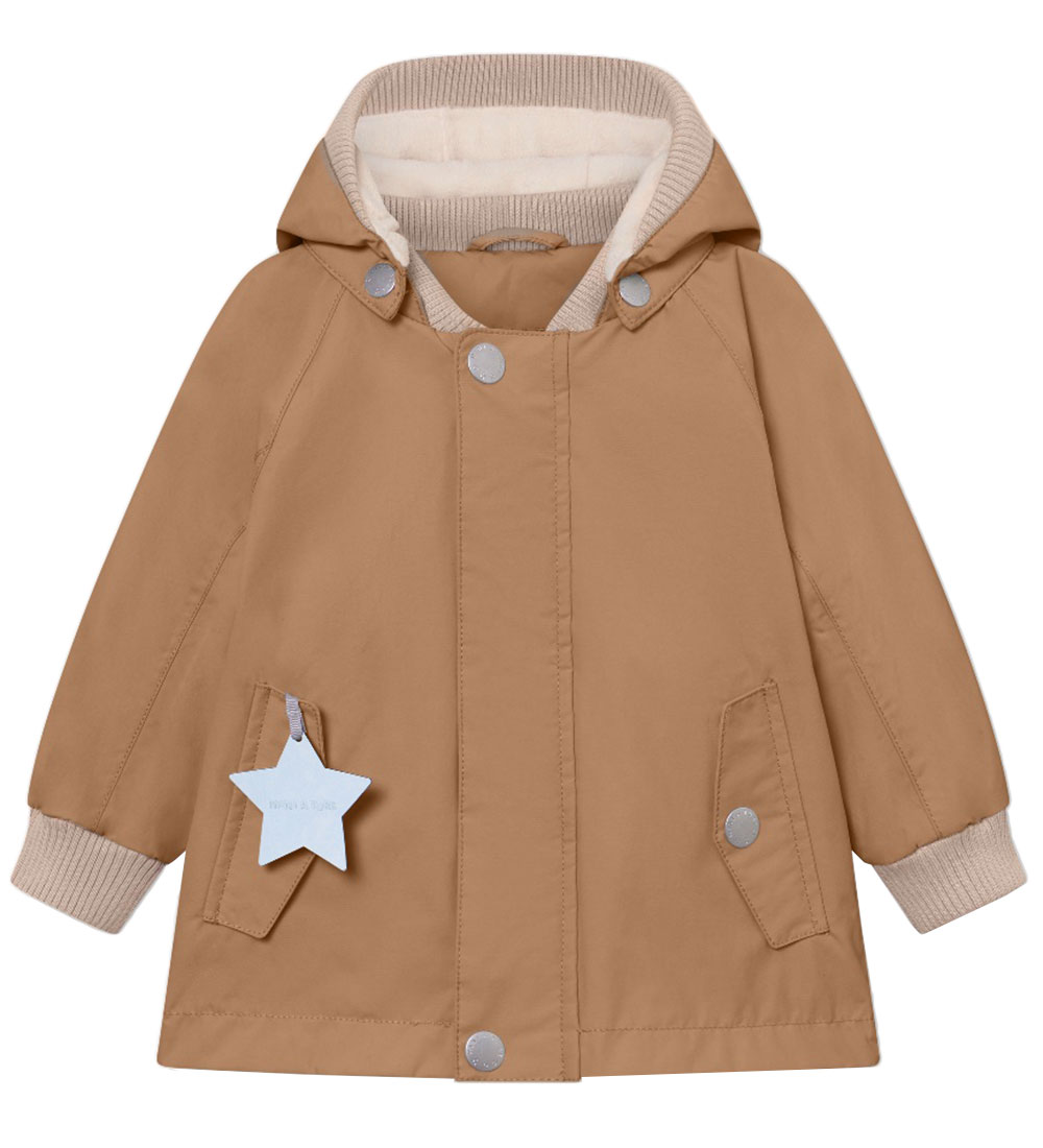 Mini A Ture Sommerjakke - MatWally Fleece - Beaver Brown