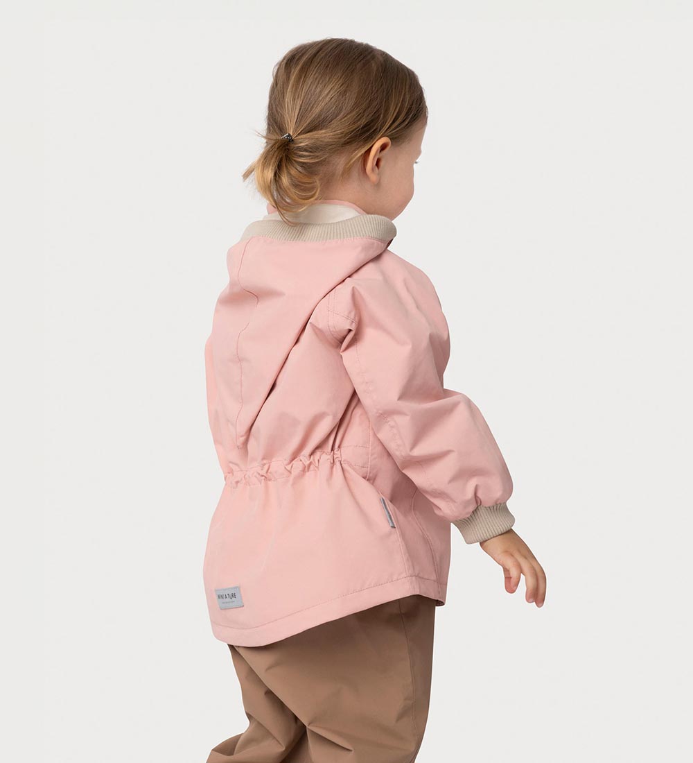 Mini A Ture Sommerjakke - MatWai Fleece - Rose Tan