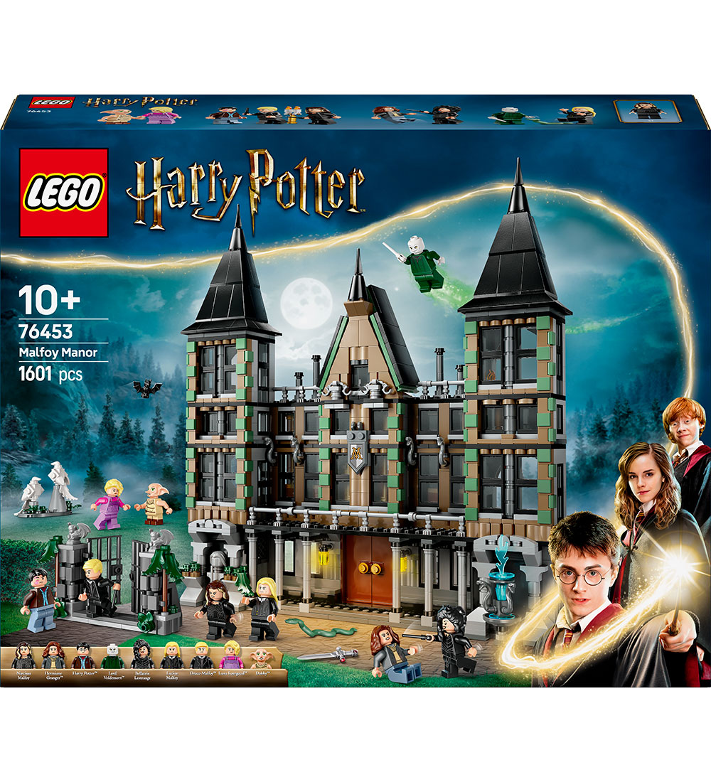LEGO® Harry Potter - Malfoy-familiens Herregård 76453 - 1601 Del
