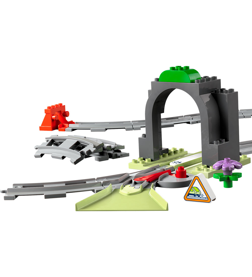 LEGO® DUPLO - Togtunnel Og Spor Udvidelsessæt 10425 - 20 Dele