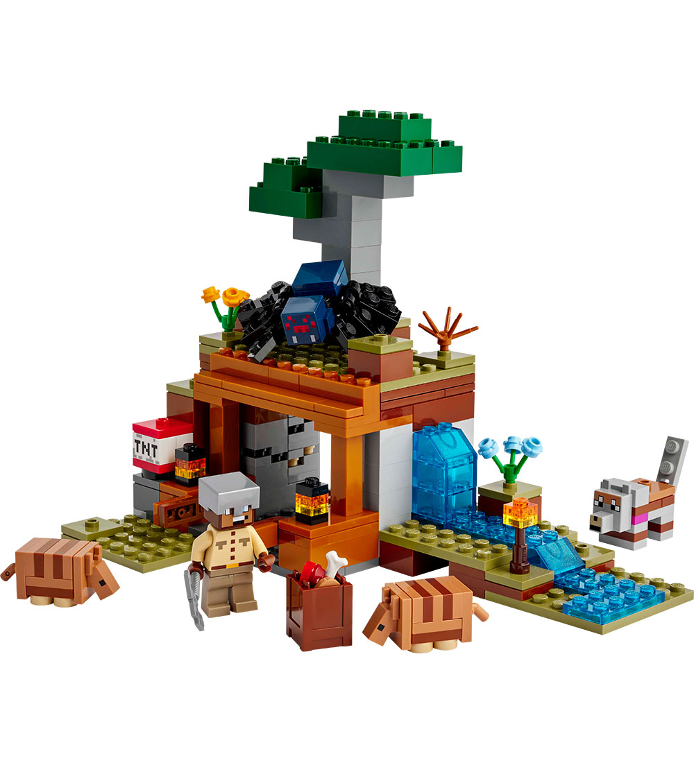 LEGO® Minecraft - Bæltedyrs-mineekspeditionen 21269 - 247 Dele