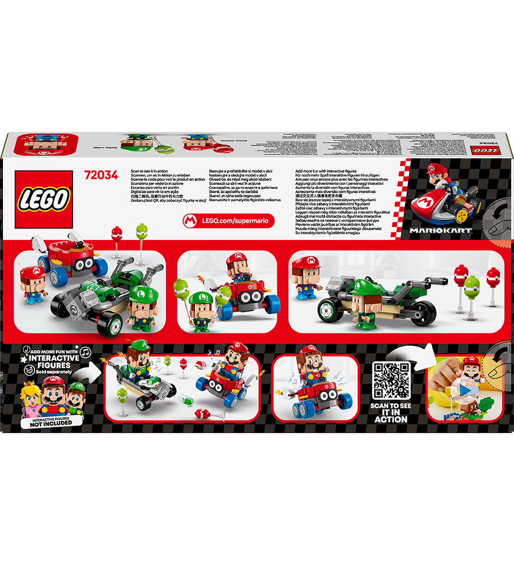LEGO® Super Mario - Mario Kart: Baby Mario ... 72034 - 321 Dele