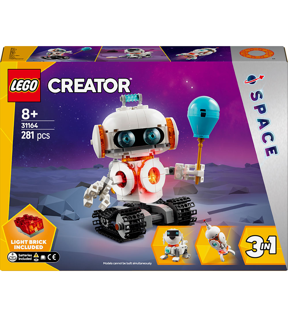 LEGO® Creator - Rumrobot 31164 - 3-i-1 - 281 Dele
